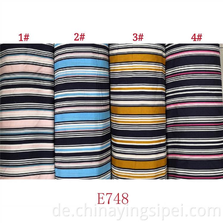 In stock umweltfreundliche Drucke Rayon Challis Plain Muster gedruckt Viscose Challis Rayon Stoff gedruckt